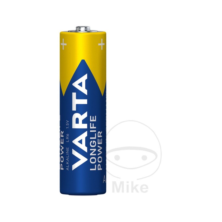 VARTA Pack 4 pilas medianas AA MQ LONGLIFE POWER 156.01.23