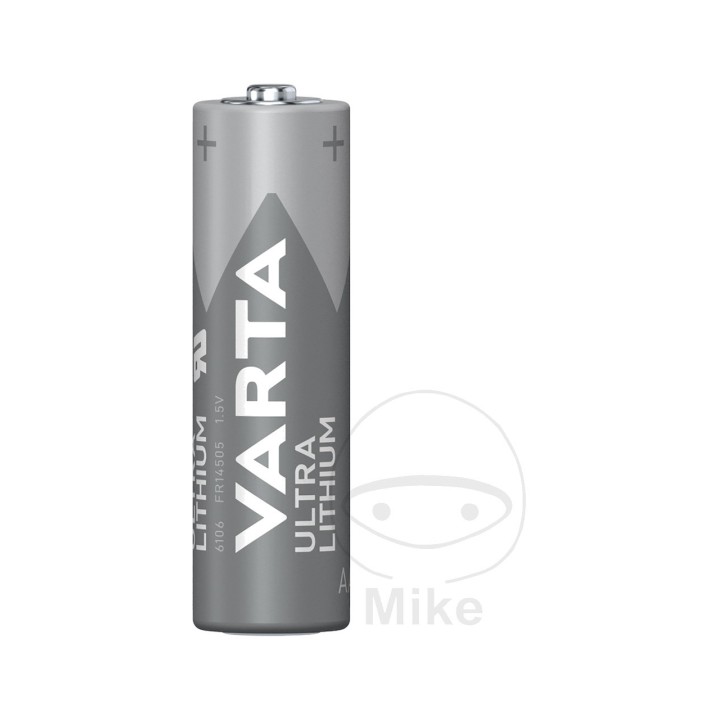 VARTA Pack 4 pilas litio medianas AA ULTRA 156.01.30