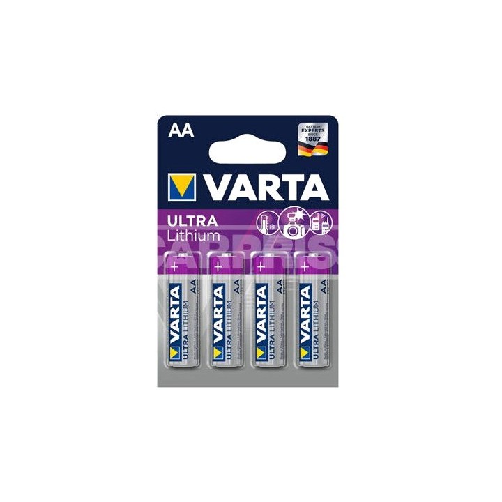 VARTA Pilas ultra lithium AA 79011005
