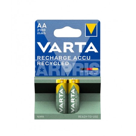 baterie ładowalne recycled aa