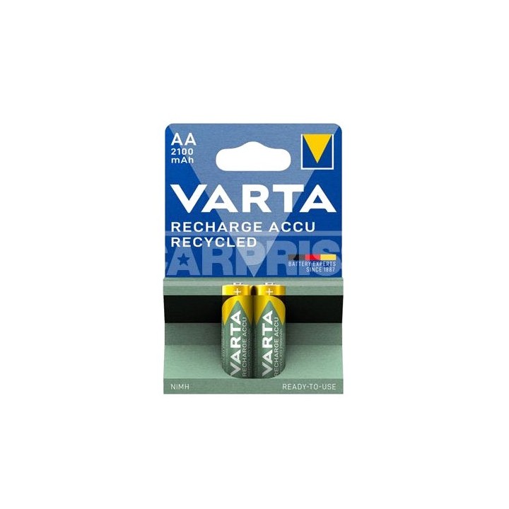 VARTA Pilas recargables recycled AA 79015015