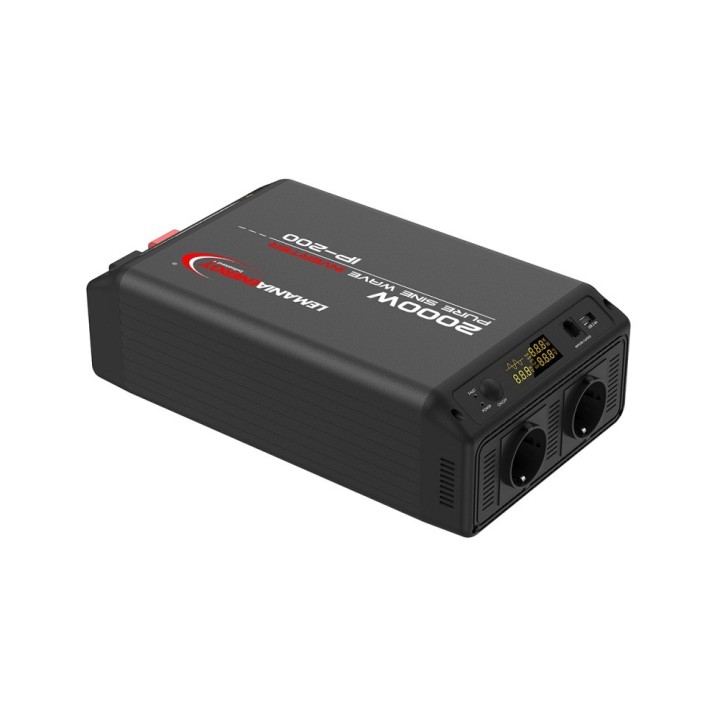VARIOS Transformador de corrente de onda senoidal 24V A 230V 2000W 15380