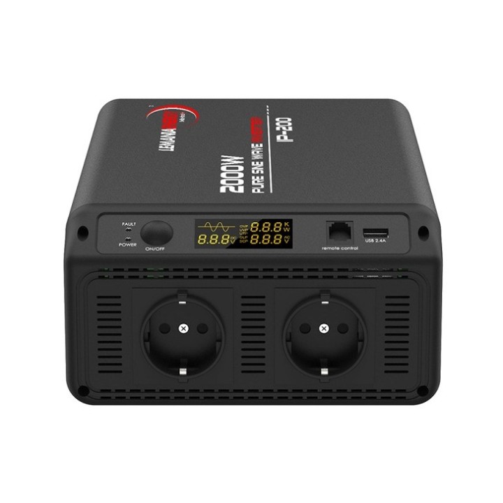 VARIOS Transformador de corriente con onda senoidal 24V A 230V 2000W 15380