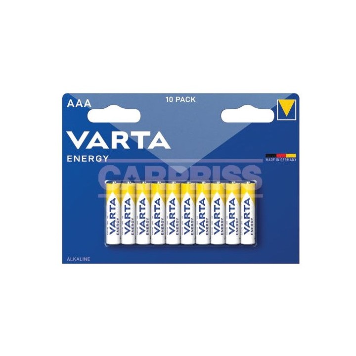 CARPRISS batterijen 10 UD ENERGY POWER AAA 79010084