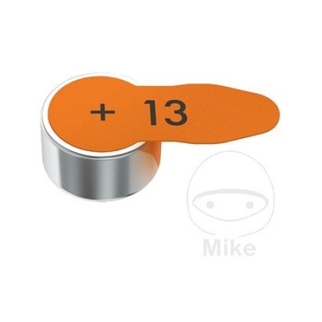 hallókészülék-elem 13 6 piezas bli hearing aid pr48 1,45 v