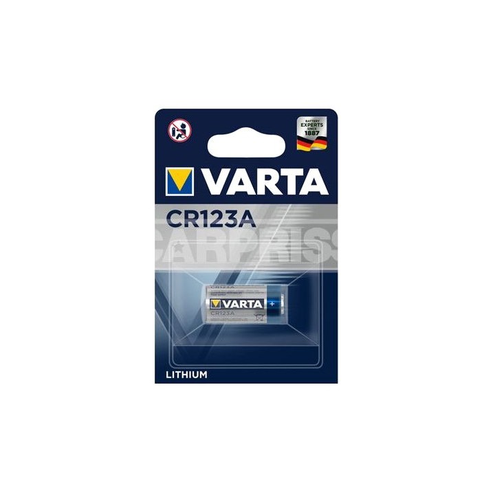 VARTA Blister 1 lítiová batéria CR123A 3V 79010070